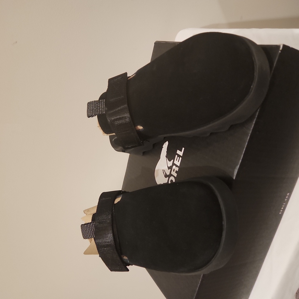 Sorrel black clogs womens size 10.5